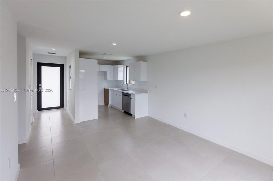 Spacious, unfurnished interior of a new home in , Miami (Image 9). Spacious, unfurnished interior of a new home in , Miami (Image 9).