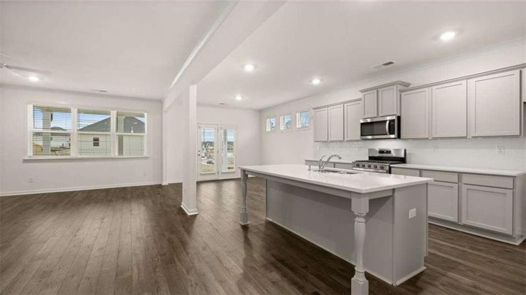 Furnished interior view inside a new home in Independence, Loganville (Image 5).