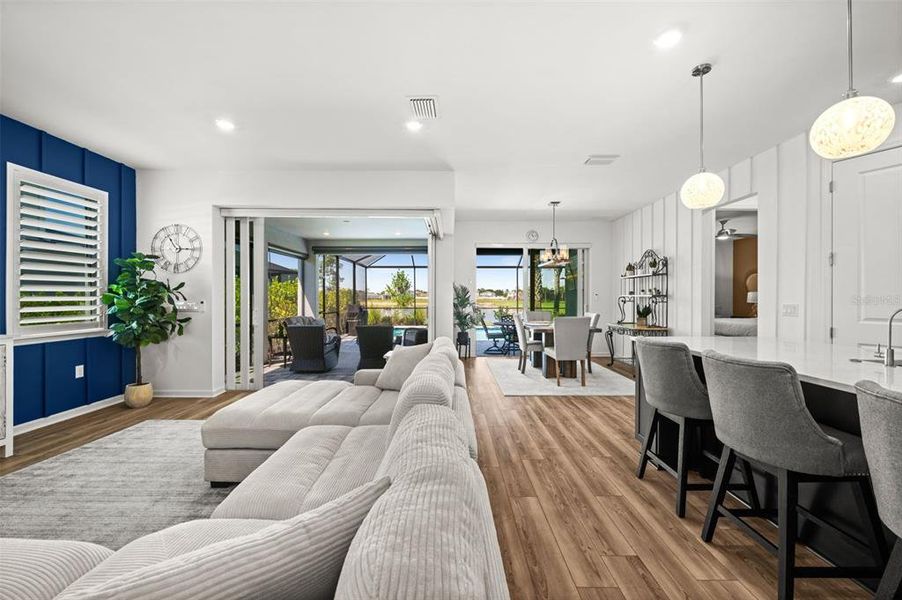 Furnished interior view inside a new home in , Punta Gorda (Image 25).