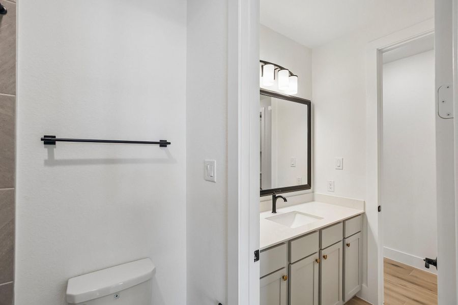 Furnished interior view inside a new home in Riceland 60',65',70', Old River-Winfree (Image 10).
