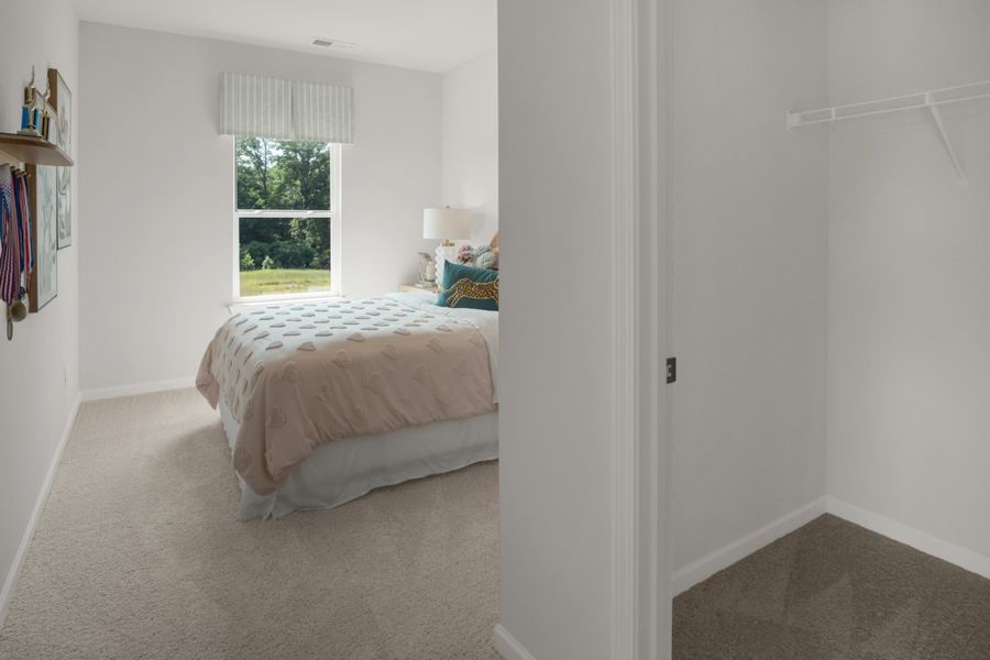 Furnished interior view inside a new home in The Oaks, Clarksville (Image 32).