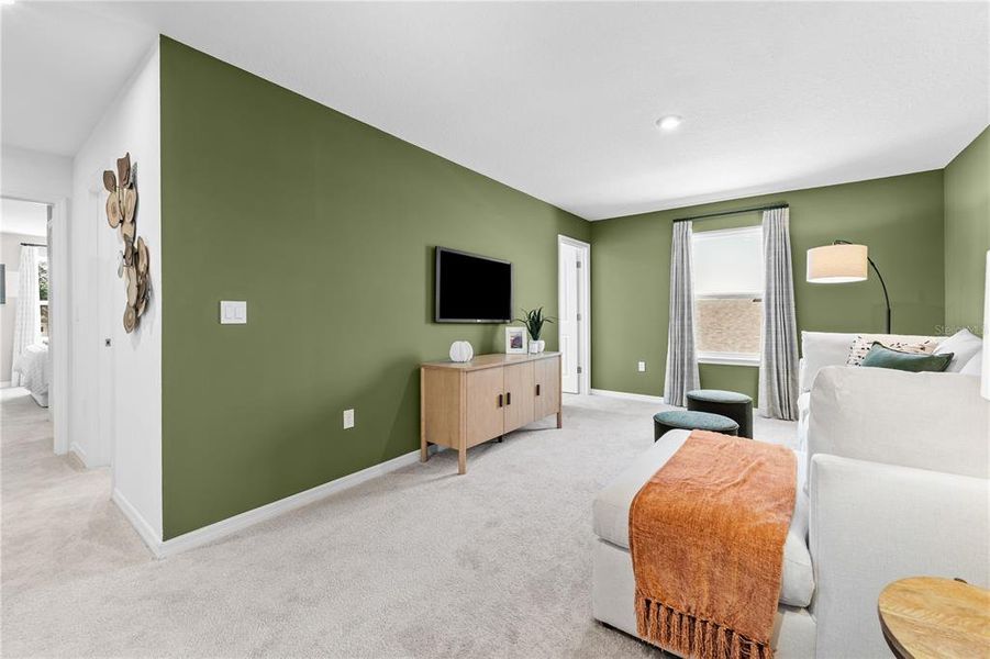 Furnished interior view inside a new home in Oakfield Trails, Parrish (Image 41). Furnished interior view inside a new home in Oakfield Trails, Parrish (Image 41).