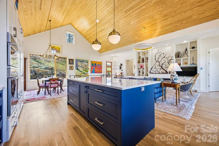 Furnished interior view inside a new home in , Asheville (Image 28).