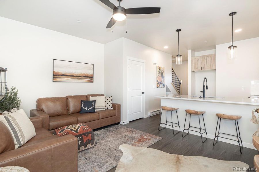 Furnished interior view inside a new home in , Granby (Image 29). Furnished interior view inside a new home in , Granby (Image 29).