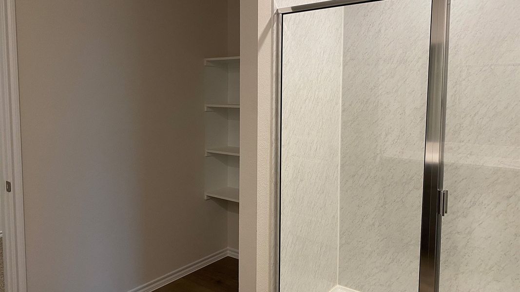 Close-up of interior finishes inside a home in Creeks at Burnett Trail, Canton (Image 11).