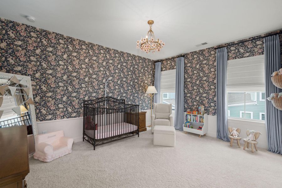 Furnished interior view inside a new home in Tidewater at Lakes of Cane Bay, Summerville (Image 15).
