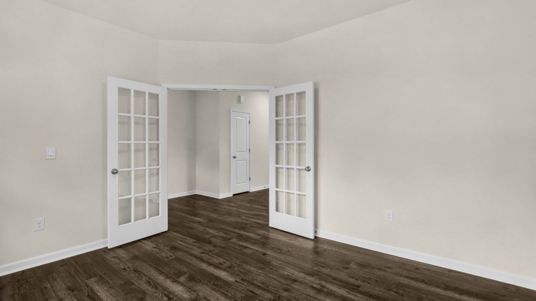 Representative unfurnished interior of a home built from the COLUMBIA by D.R. Horton in Galvins Ridge, Sanford (Image 9).