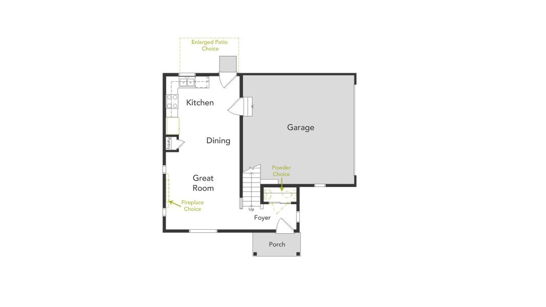 2D floor plan layout of this home in Muegge Farms, Bennett, CO (Image 2). 2D floor plan layout of this home in Muegge Farms, Bennett, CO (Image 2).