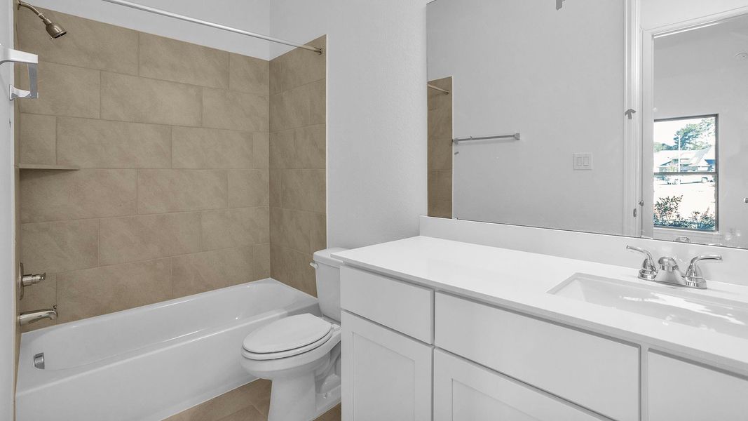 Furnished interior view inside a new home in Audubon Park 45', Magnolia (Image 4).