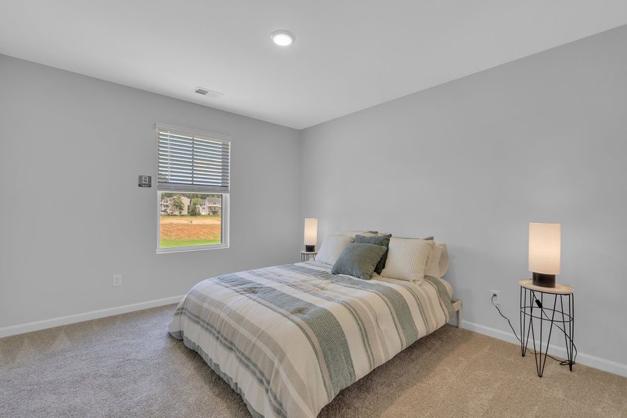 Representative furnished interior of a home built from the Crestfall II by Great Southern Homes in Worthington, Hephzibah (Image 31).