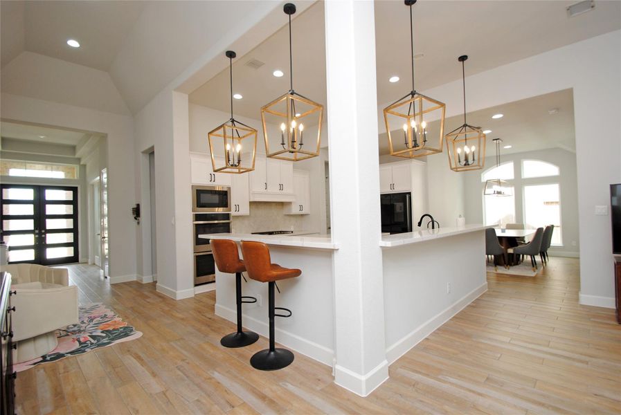 Furnished interior view inside a new home in Cross Creek Ranch, Fulshear (Image 24).
