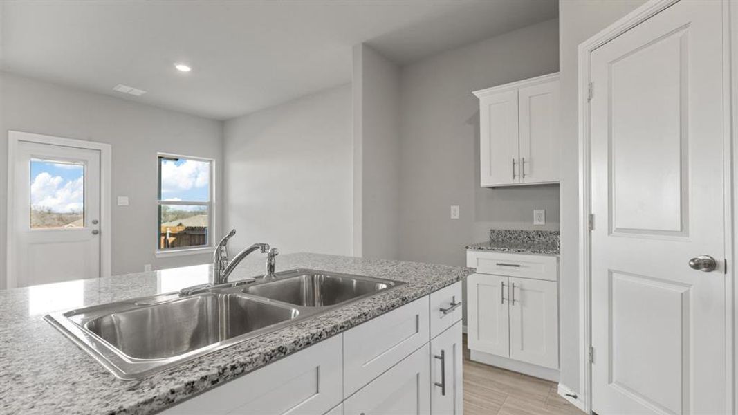 Furnished interior view inside a new home in Lonestar at Liberty Trails, Fort Worth (Image 3).