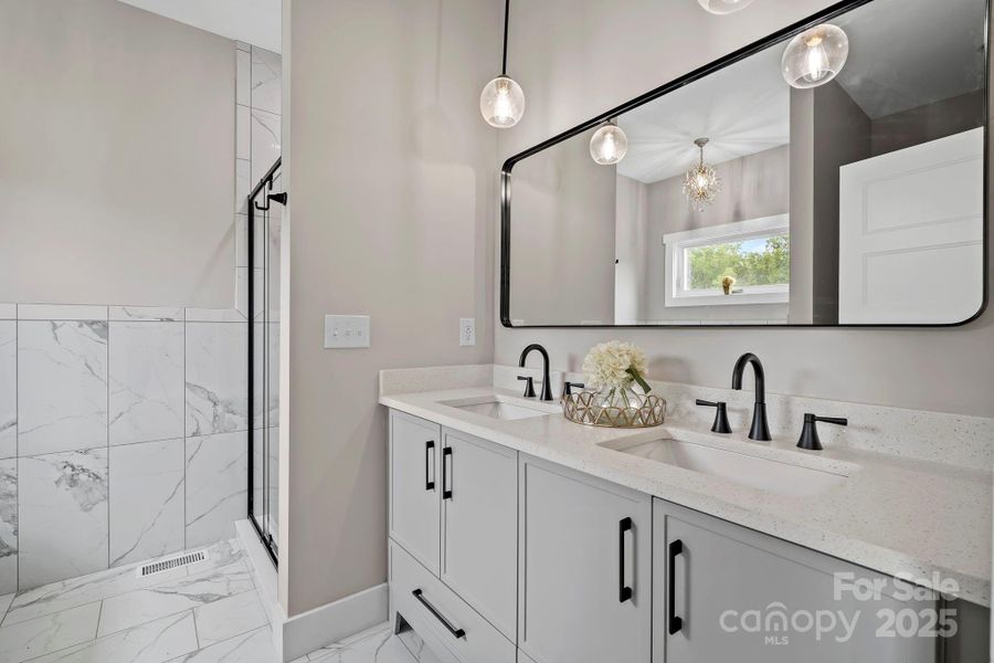 Furnished interior view inside a new home in , Asheville (Image 3).