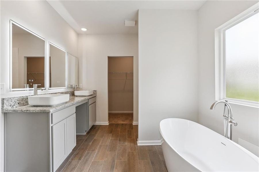 Furnished interior view inside a new home in Conner Springs, Social Circle (Image 8).