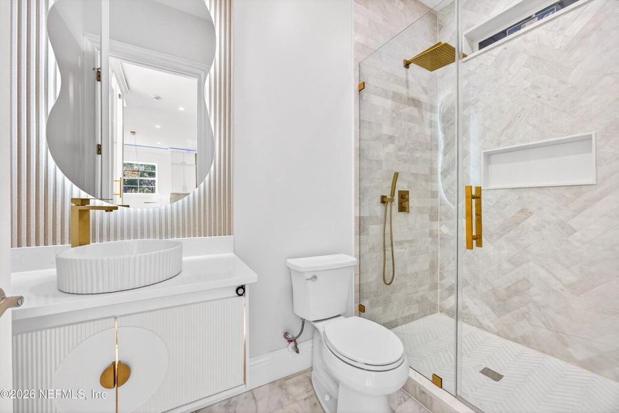 Furnished interior view inside a new home in , Jacksonville (Image 15).