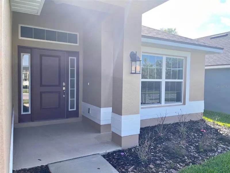 Exterior details and patio area of a home in Abbey Glen, Dade City (Image 3). Exterior details and patio area of a home in Abbey Glen, Dade City (Image 3).