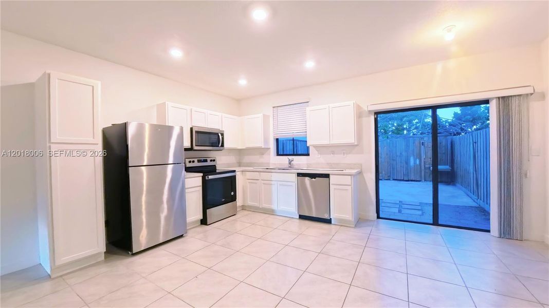 Furnished interior view inside a new home in , Florida City (Image 7).