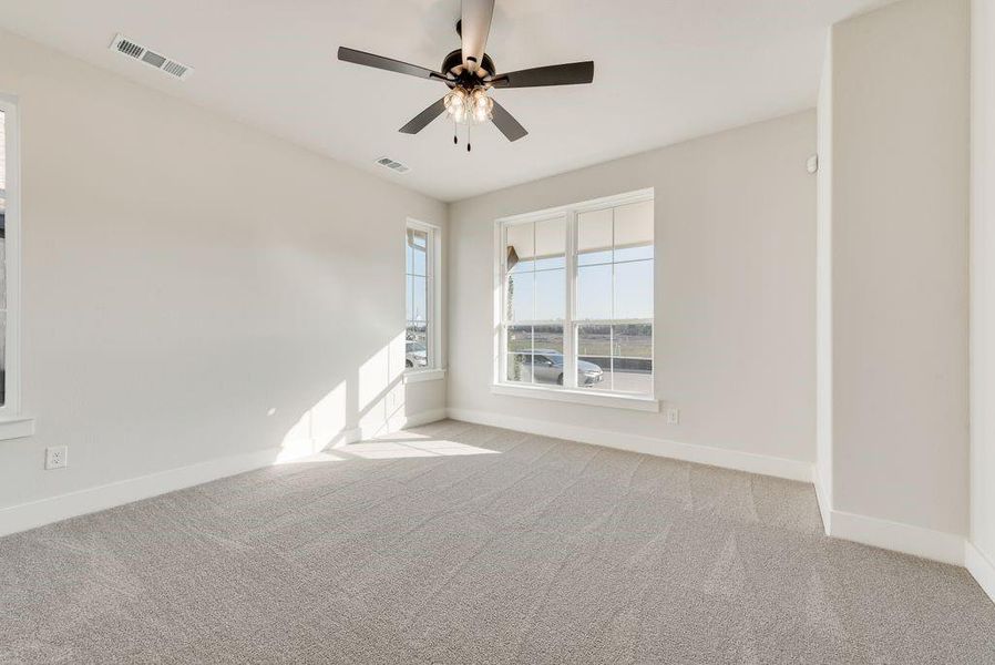 Spacious, unfurnished interior of a new home in Trails at Cottonwood Creek, Rowlett (Image 22). Spacious, unfurnished interior of a new home in Trails at Cottonwood Creek, Rowlett (Image 22).