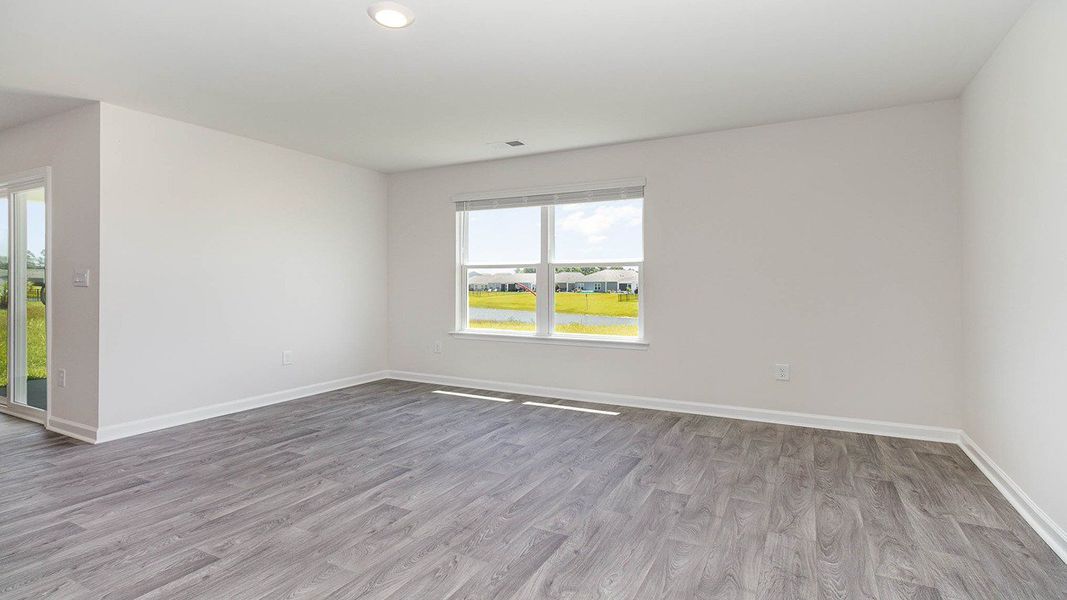 Representative unfurnished interior of a home built from the CALI by D.R. Horton in Heritage Crossing, Conway (Image 16).
