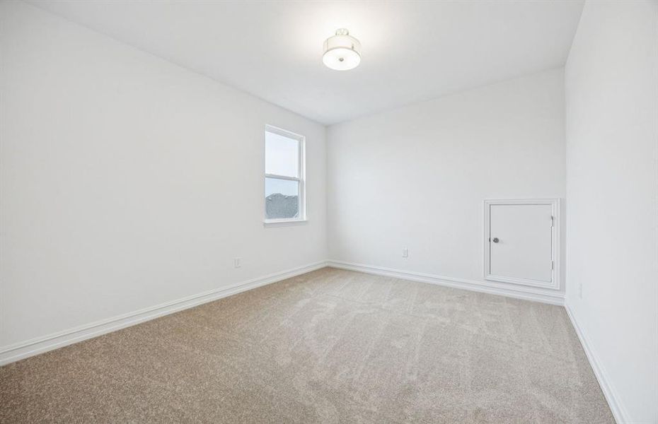 Bright and airy secondary bedroom