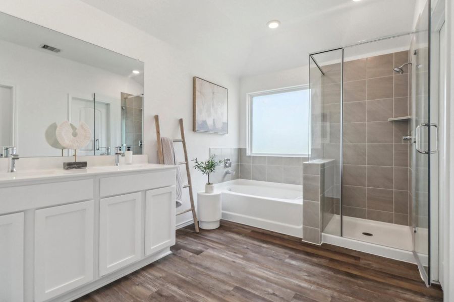 Furnished interior view inside a new home in Cypress Green, Hockley (Image 6).