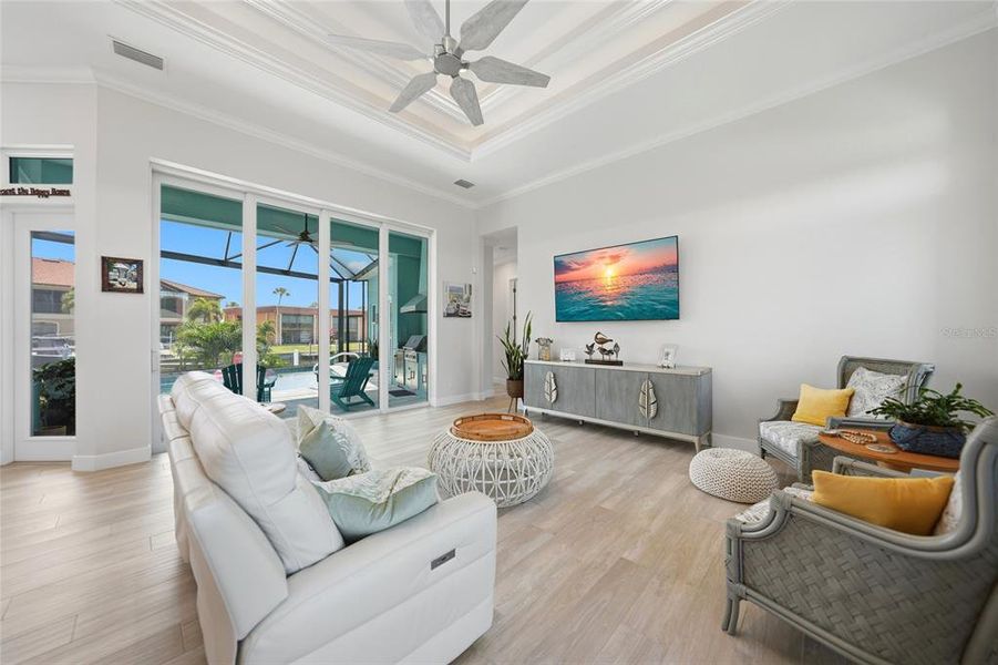 Furnished interior view inside a new home in , Punta Gorda (Image 39).