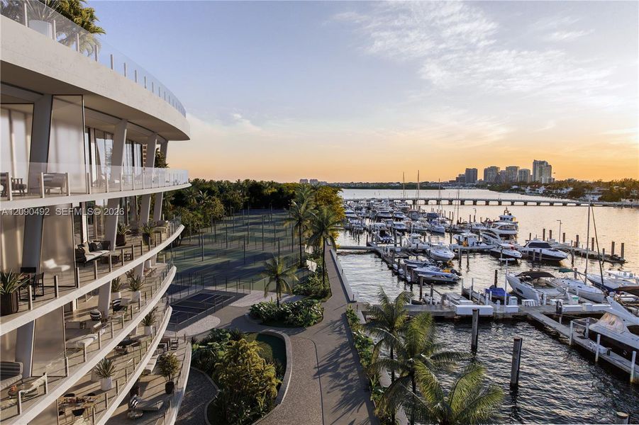 Condo located in Miami, FL showcasing its design and architecture (Image 21). Condo located in Miami, FL showcasing its design and architecture (Image 21).