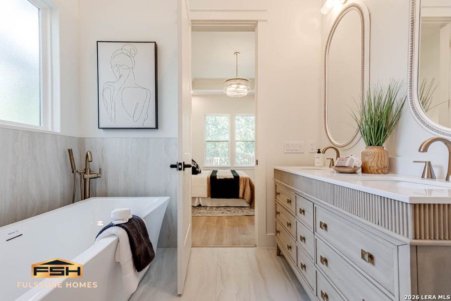 Furnished interior view inside a new home in , Boerne (Image 9). Furnished interior view inside a new home in , Boerne (Image 9).