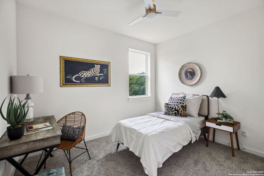 Furnished interior view inside a new home in , San Antonio (Image 19).
