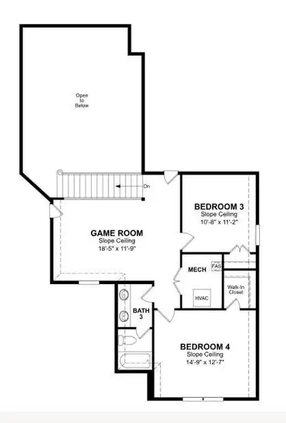 Beazer Homes Heath Golf and Yacht Club Kerrville Floorplan.