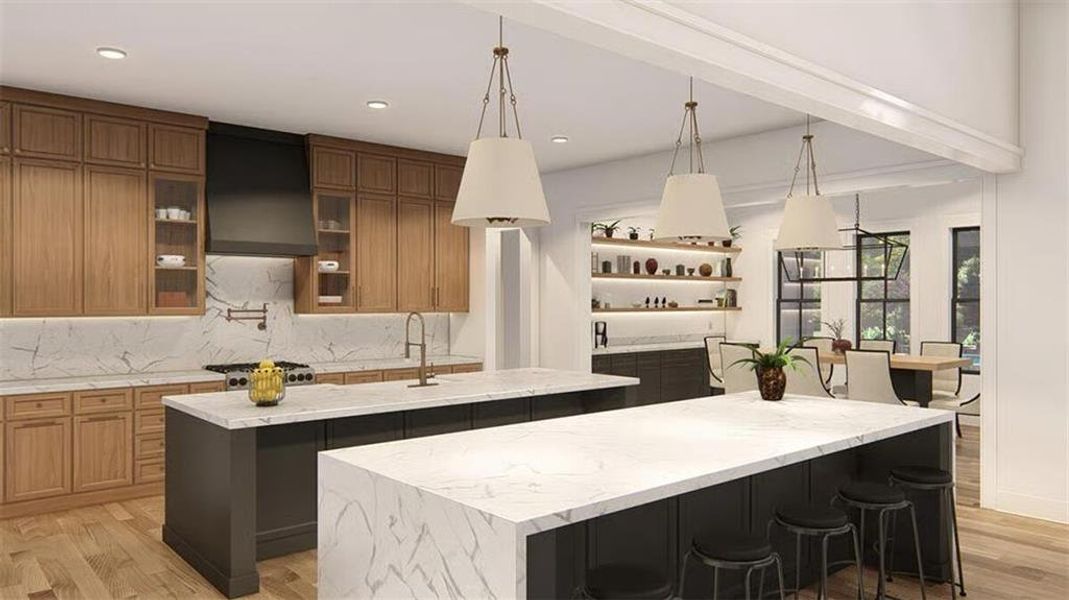 Furnished interior view inside a new home in , Woodstock (Image 14).