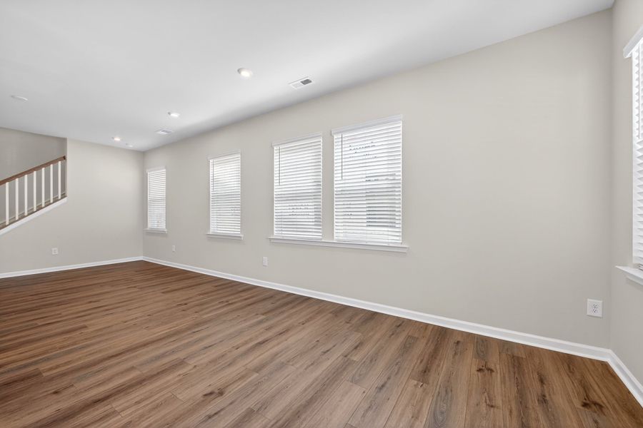 Spacious, unfurnished interior of a new home in Ellis Townes, Charlotte (Image 27). Spacious, unfurnished interior of a new home in Ellis Townes, Charlotte (Image 27).