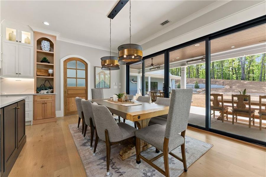 Furnished interior view inside a new home in , Jefferson (Image 52).