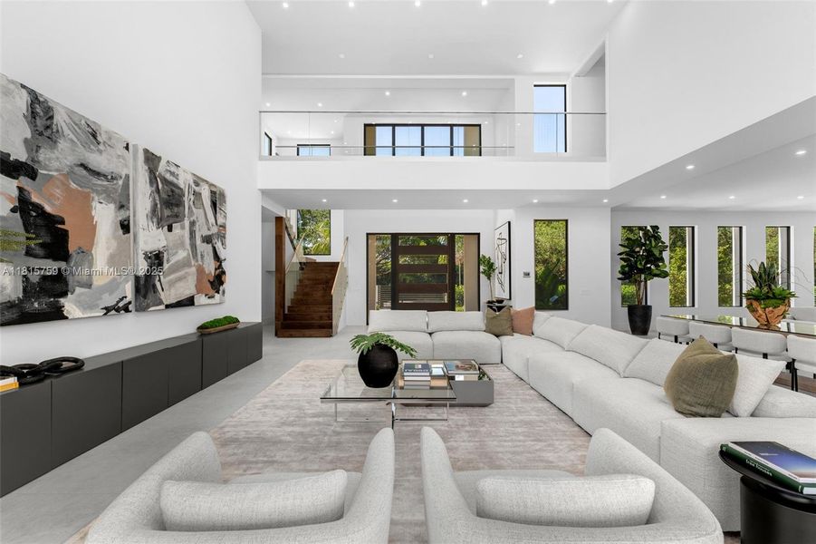 Furnished interior view inside a new home in , Pinecrest (Image 7).