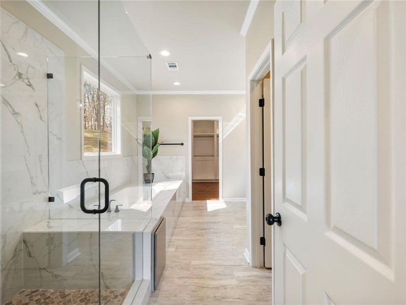Furnished interior view inside a new home in , Winder (Image 6).