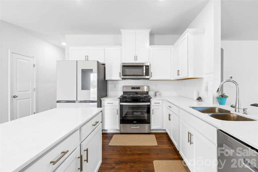 Furnished interior view inside a new home in Adair Woods, Davidson (Image 18). Furnished interior view inside a new home in Adair Woods, Davidson (Image 18).