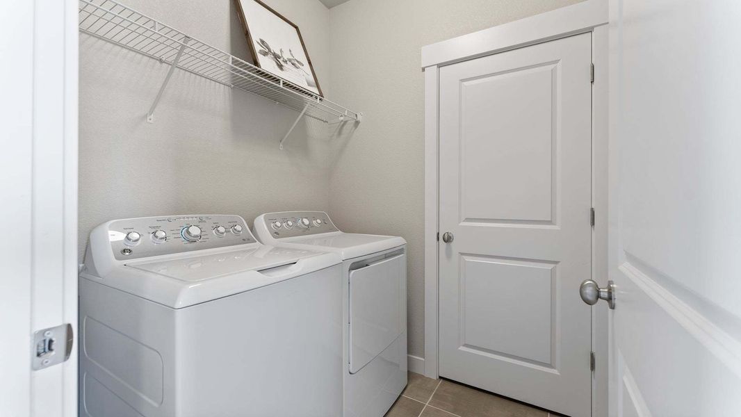 Laundry Room - Not Actual Home - Finishes May Vary