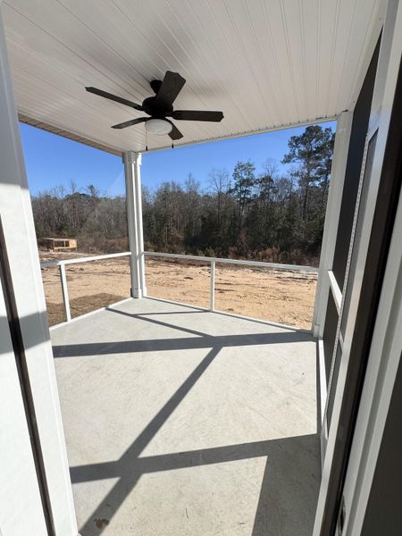 Exterior details and patio area of a home in , Walterboro (Image 11).
