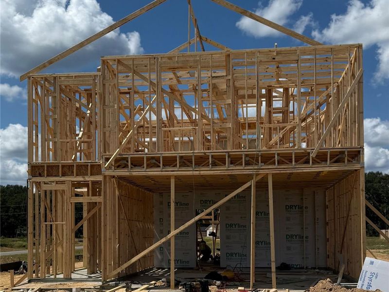 In-progress construction of a new home in Liberty Estates, Cleveland, TX (Image 5). In-progress construction of a new home in Liberty Estates, Cleveland, TX (Image 5).