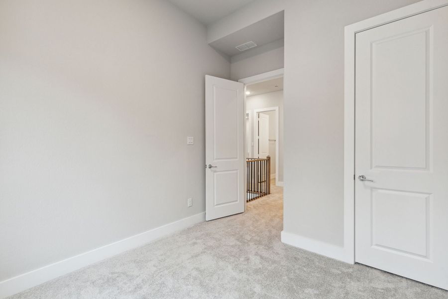 Spacious, unfurnished interior of a new home in Newman Village Townhomes, Frisco (Image 49).