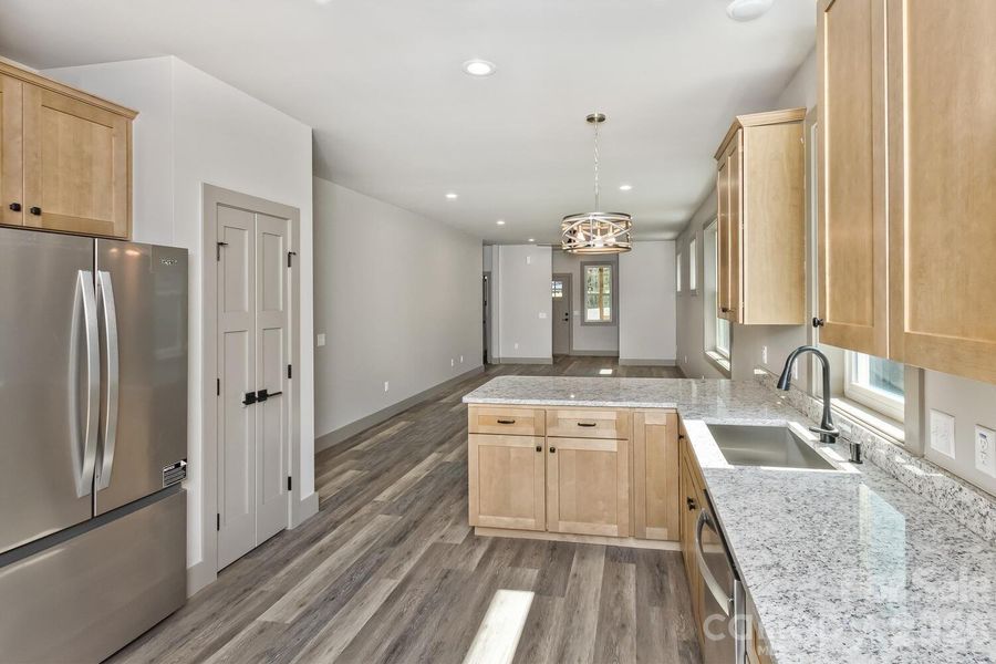Furnished interior view inside a new home in , Asheville (Image 3).