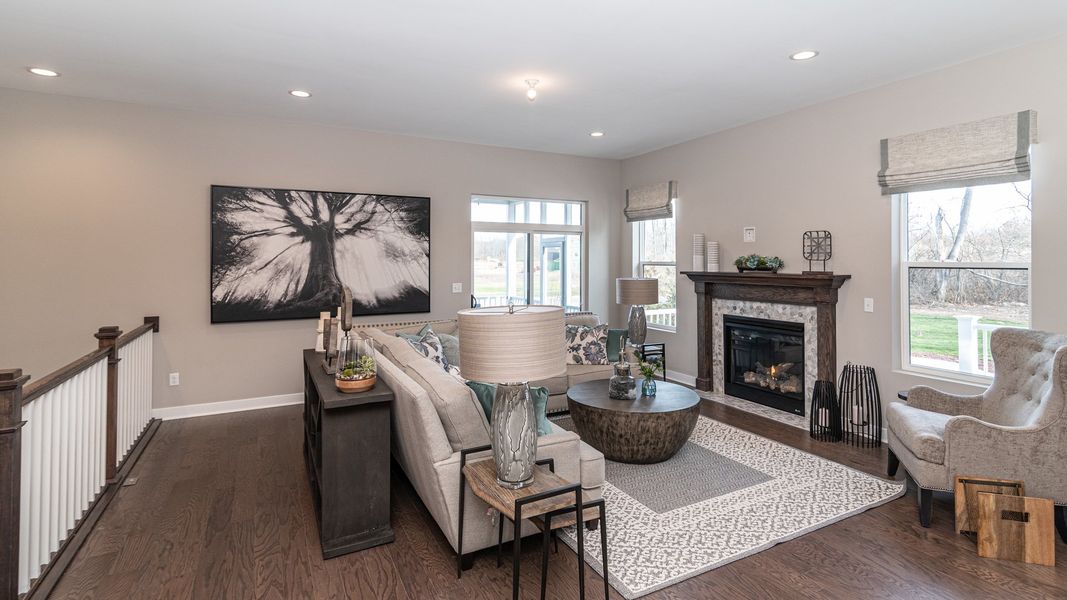 Representative furnished interior of a home built from the The Natural by Norfolk Homes in Coronado Estates, Jackson (Image 65).