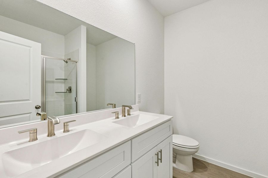 Furnished interior view inside a new home in Windcress, Cove (Image 17).