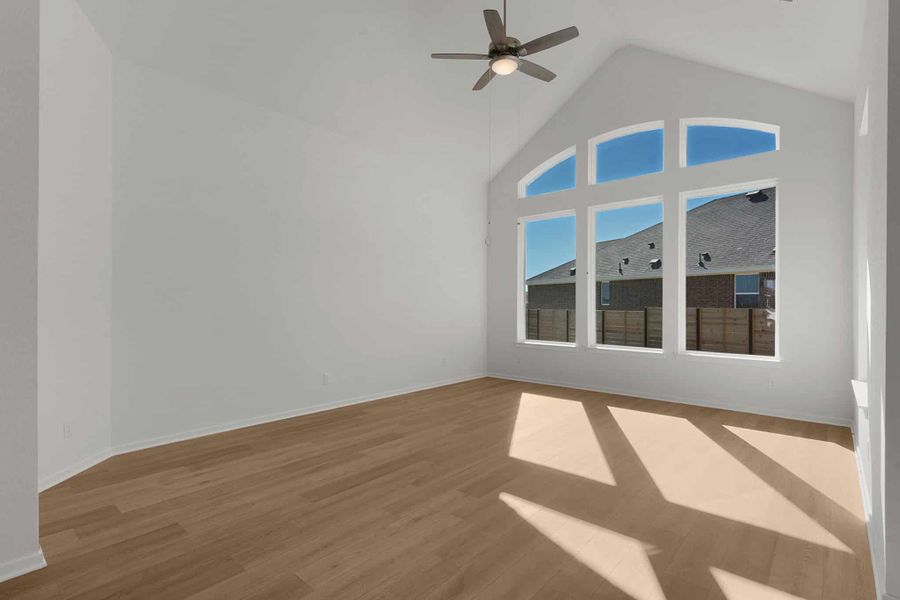 Spacious, unfurnished interior of a new home in University Heights, Round Rock (Image 22). Spacious, unfurnished interior of a new home in University Heights, Round Rock (Image 22).