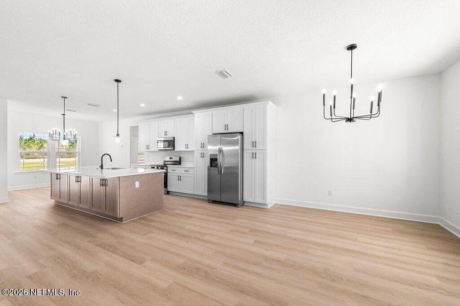 Furnished interior view inside a new home in , Starke (Image 7).