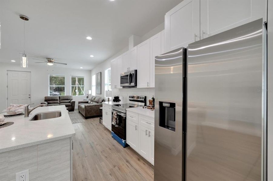 Furnished interior view inside a new home in , Tampa (Image 18).