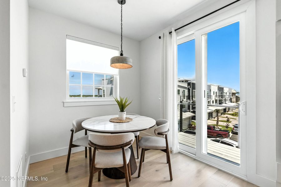 Furnished interior view inside a new home in , St. Augustine (Image 6).