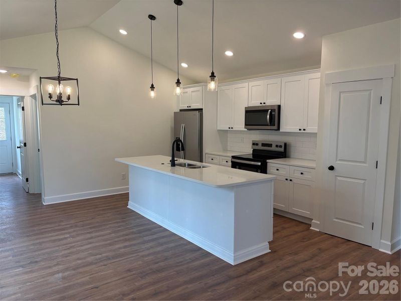 Furnished interior view inside a new home in , Kannapolis (Image 5).
