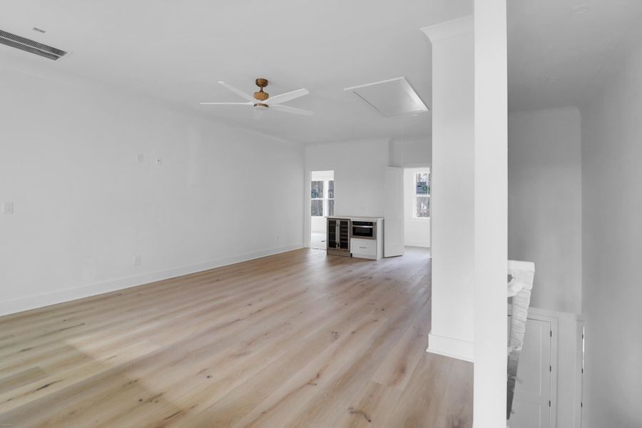 Spacious, unfurnished interior of a new home in , Awendaw (Image 16).