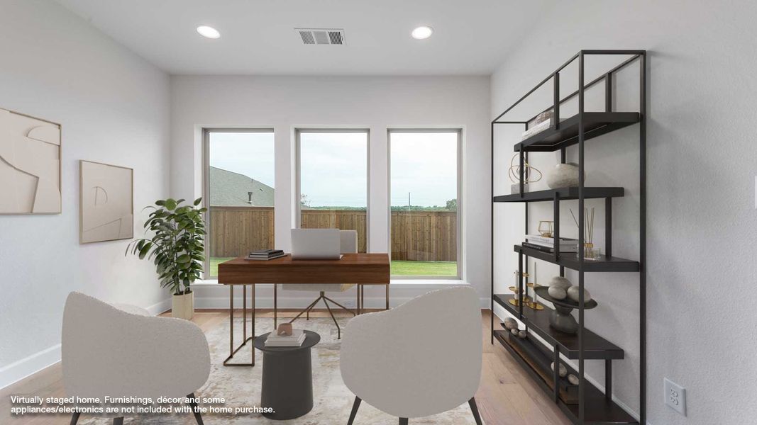 Representative furnished interior of a home built from the 3411W by Perry Homes in Kinder Ranch, San Antonio (Image 7). Representative furnished interior of a home built from the 3411W by Perry Homes in Kinder Ranch, San Antonio (Image 7).